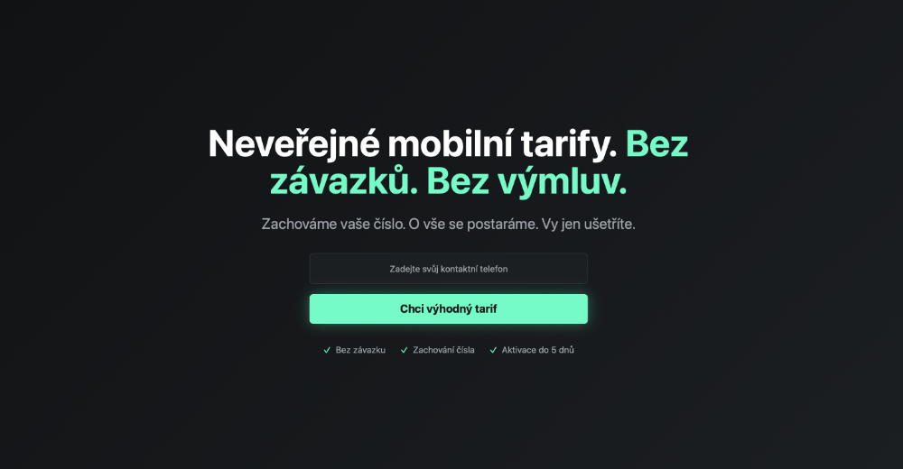 Screenshot webu top-tarif.cz z roku 2025